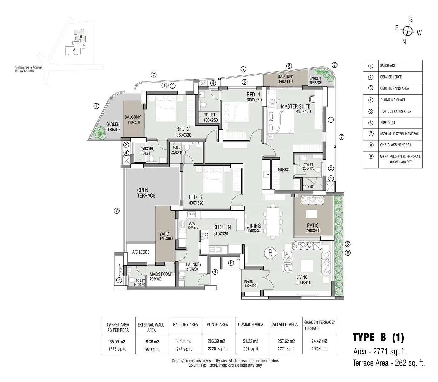 Master plan of Indiabulls Dwarka Expressway, Gurugram, showing the layout and design